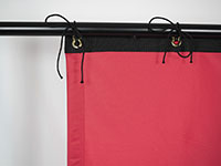 Webbing, Hidden Grommets, and Ties