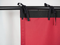 Webbing with Twill Ties Above