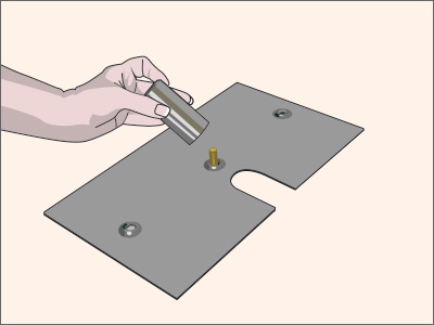 Pipe and Drape Setup Step 1