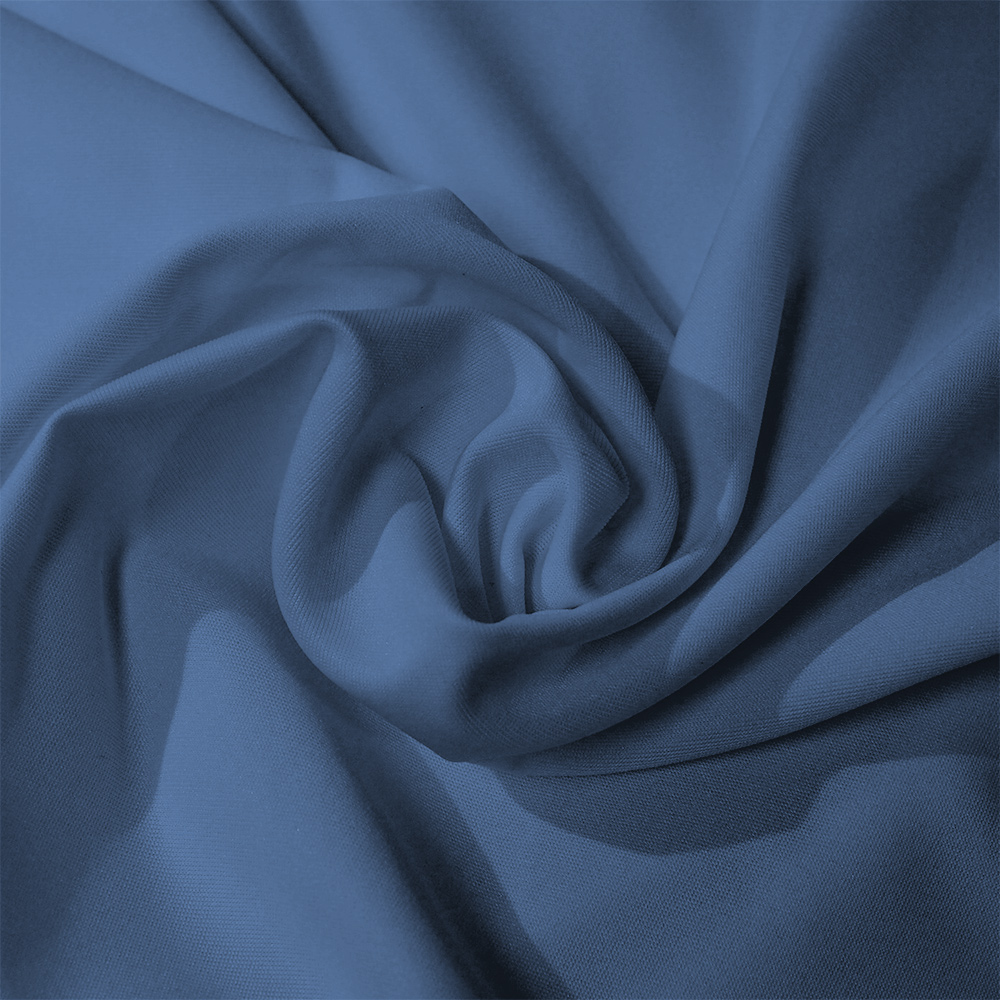 Cadet Blue EventTex DFR knit fabric for pipe and drape backdrops