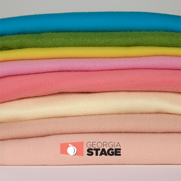 Nylafleece fabric colors stacked